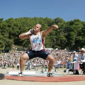 Shotput at Olympia