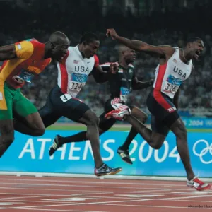 USA Gold in 100m Sprint