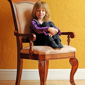 Little Girl, Big Chair