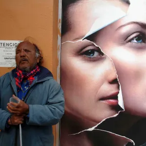 The blind and the beauty