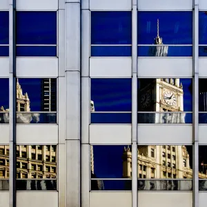 City Reflected, 11:15 A.M