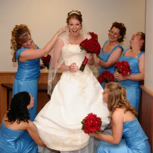 The Surprised Bride!