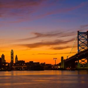 Riverfront Sunset