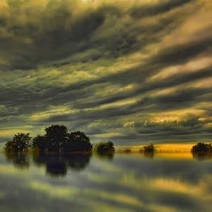 Sunset in July