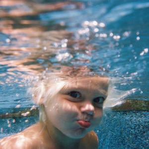 Smiling & Swimming