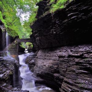 Water falls
