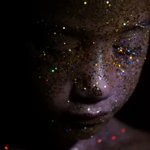 Golden Glitter Girl