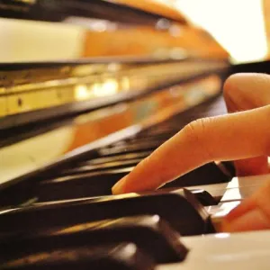 At the tip of my fingers