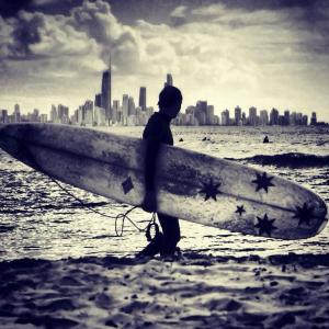 Lone Surfer