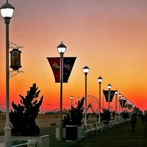 Twilight at the beach