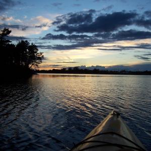 Kayaking on the Border