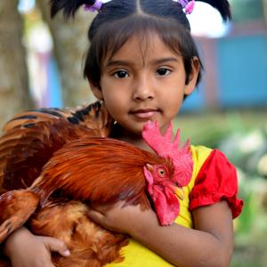 Baby and her Pet