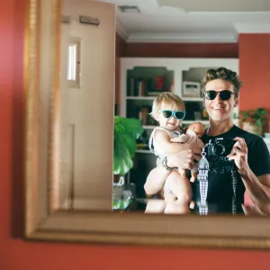 Selfie with my little selfie
