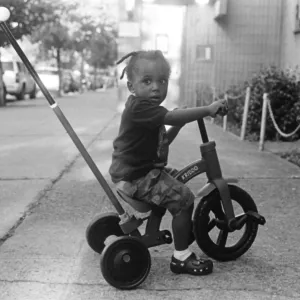 Boy on Bicycle