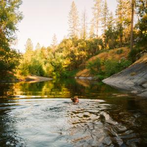 River dips