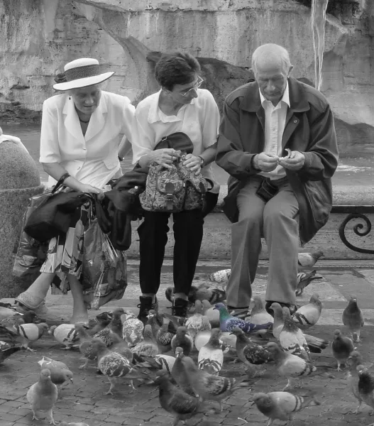 Lunch Break in Italy