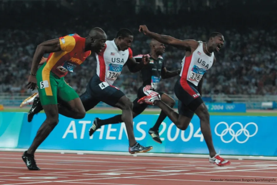 USA Gold in 100m Sprint