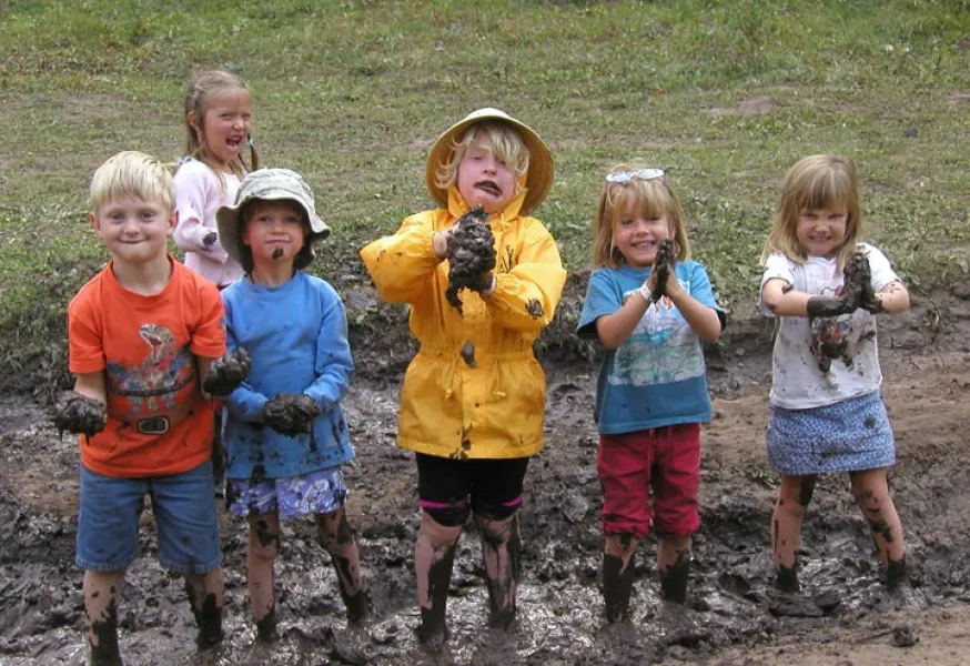 Playing in the Mud