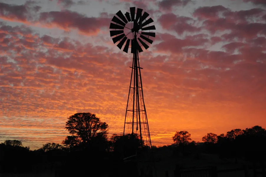 Central Valley Sunset