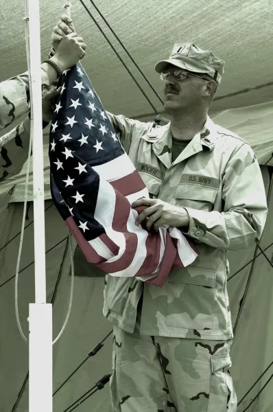 Raising the Flag for My Sons