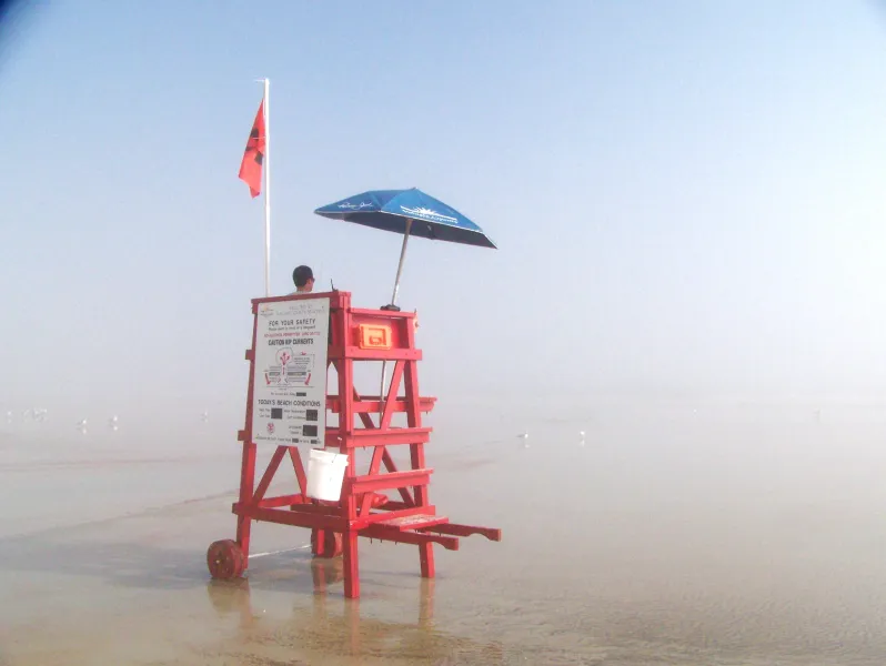 Lifeguard in Fog