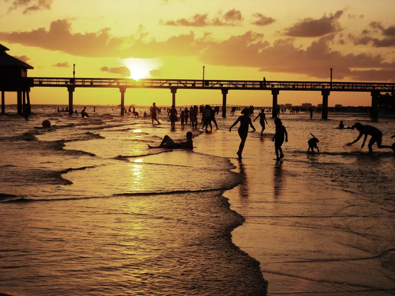 Summer Night on the Beach