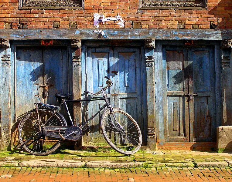 Bike In Bhaktapur