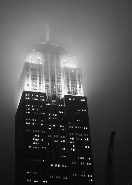 Twas a foggy night