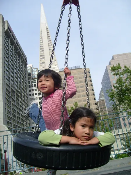 Swinging in Chinatown