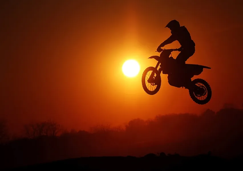 Riding into the Sunset