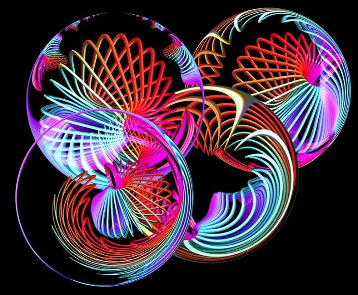 Slinky Bubbles