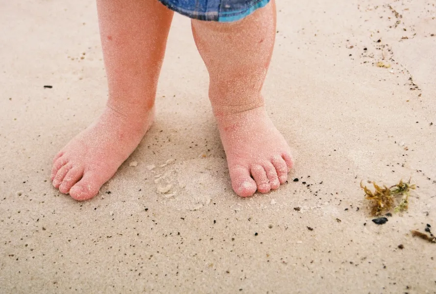 Toes in the Sand