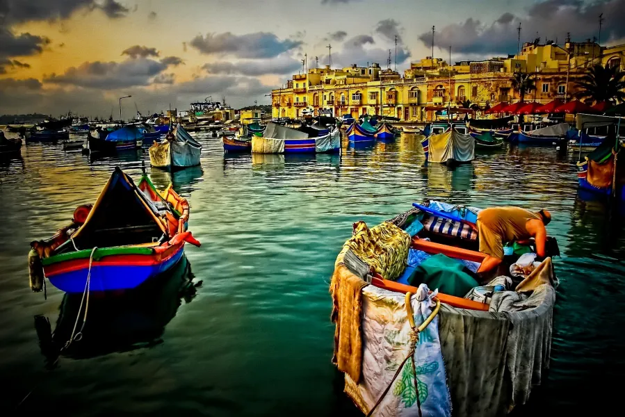 Returning to Marsaxlokk