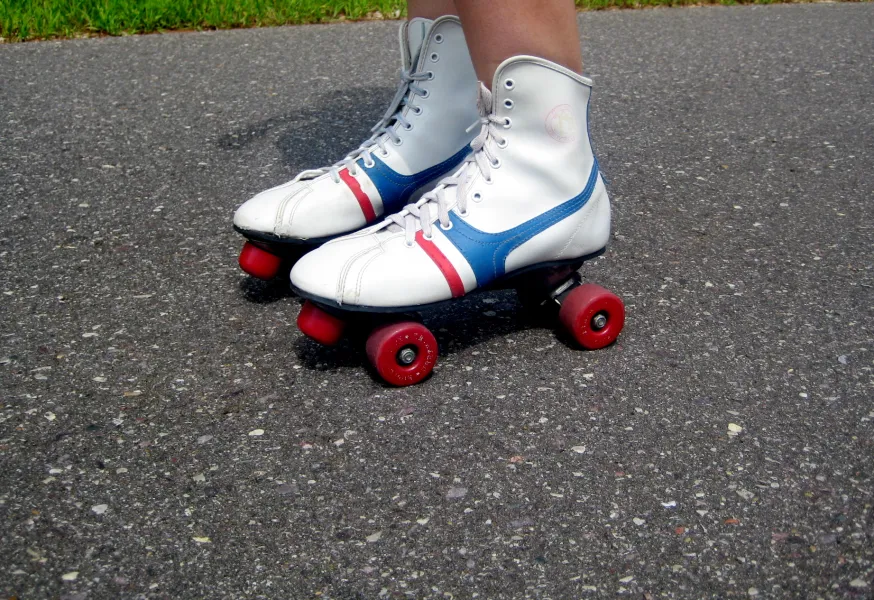 Roller skating fun