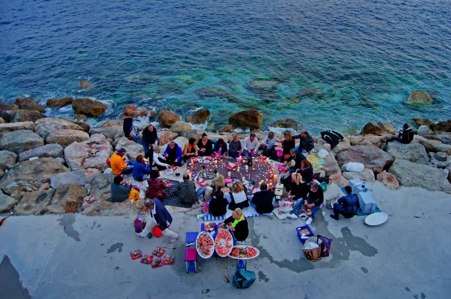 Picnic by the Sea