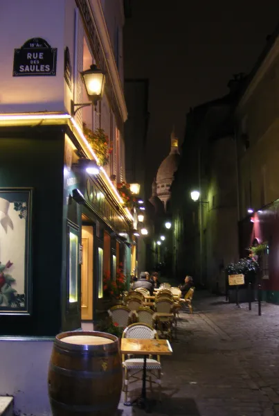 Montmartre at Night