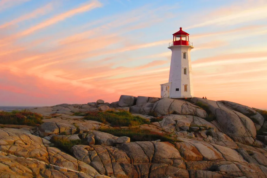 Peggy's Cove Sunset