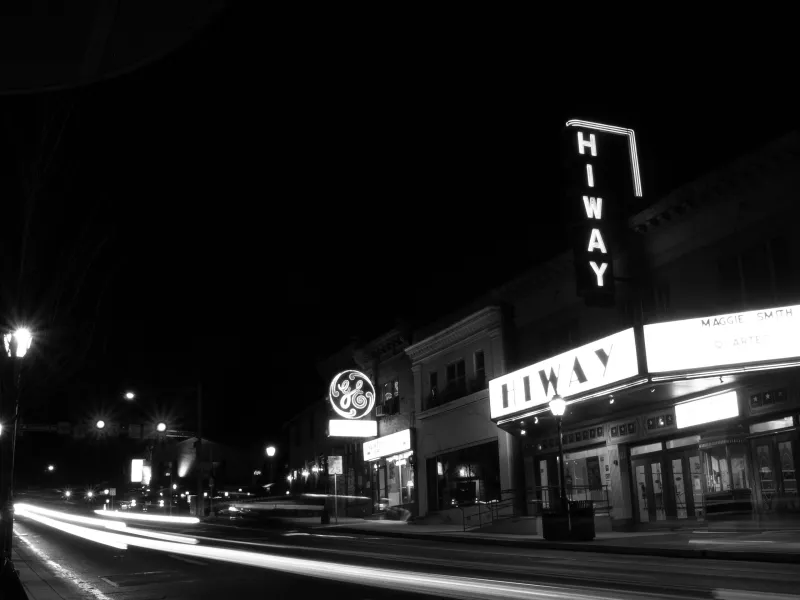 Night time in Jenkintown
