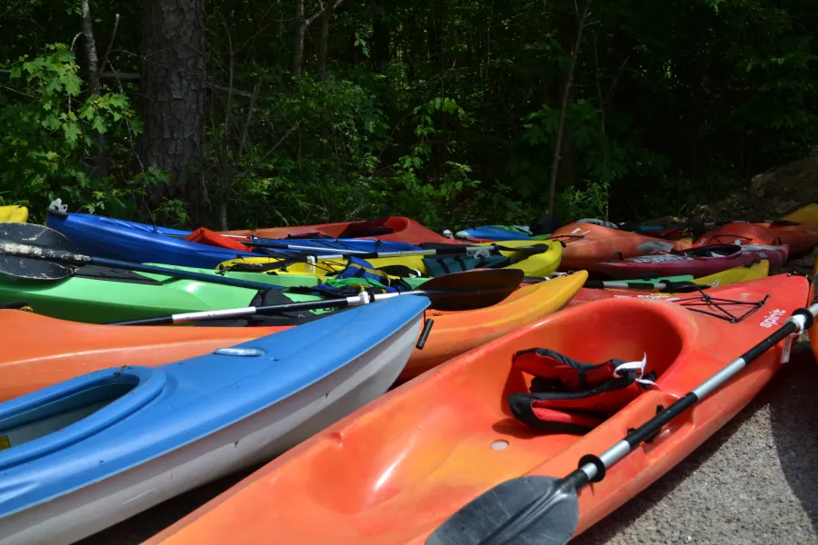 kayaks