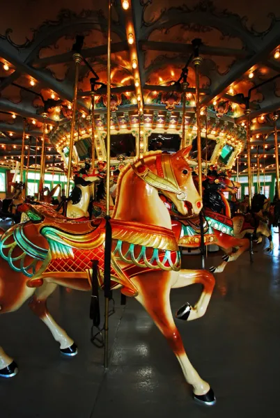 Carousel horse