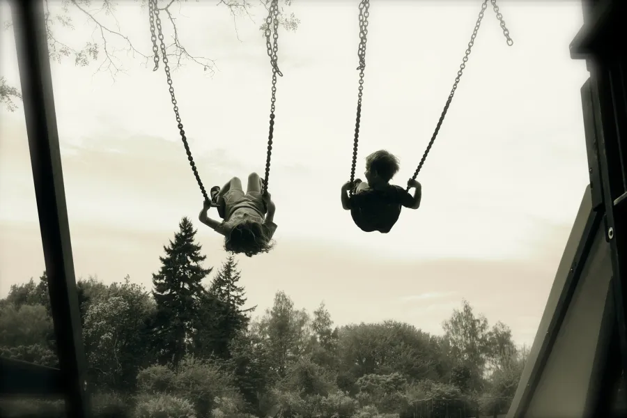 We're up in the sky!