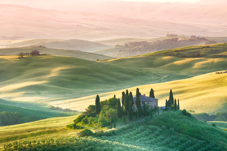 Morning in Tuscany