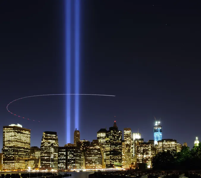 WTC Memorial Lights