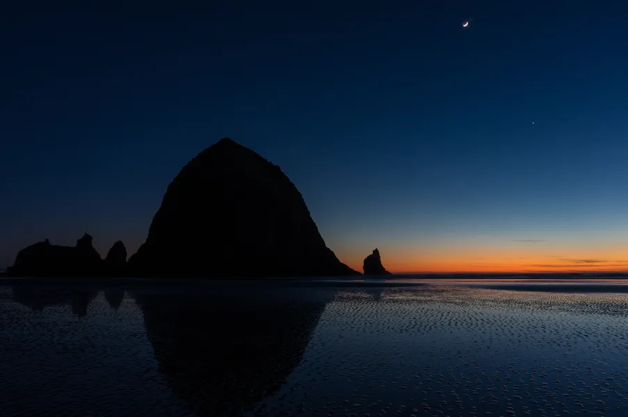 Dusk on the Oregon Coast