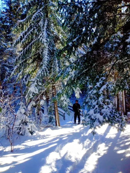 Snowshoeing on PEI