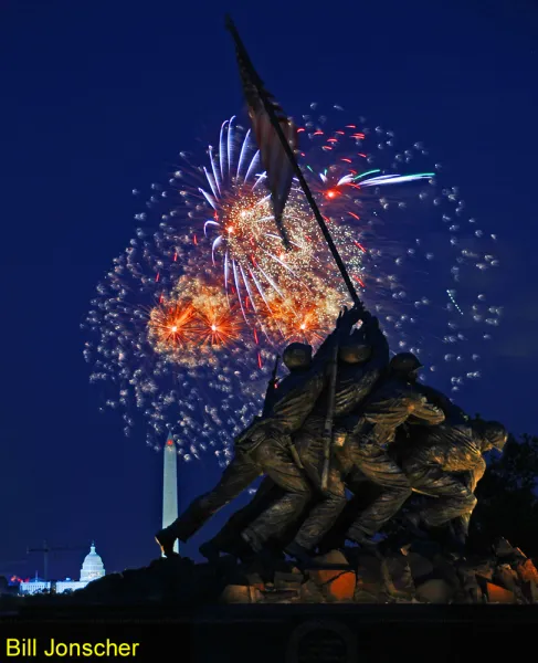 4th of July fireworks