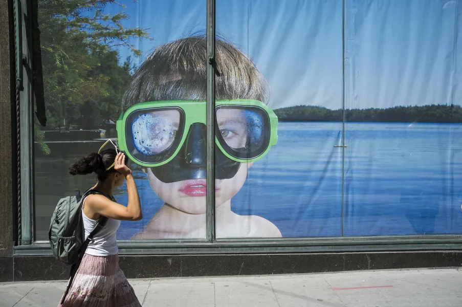 Down Young St.  Toronto