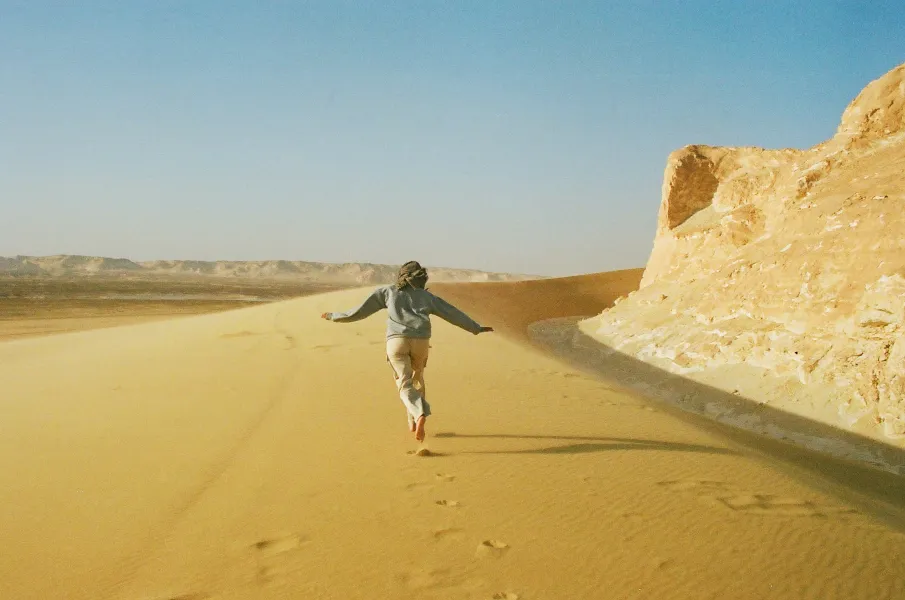 dancing in the dunes