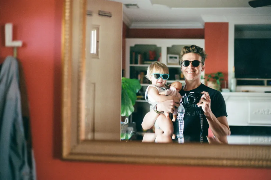 Selfie with my little selfie