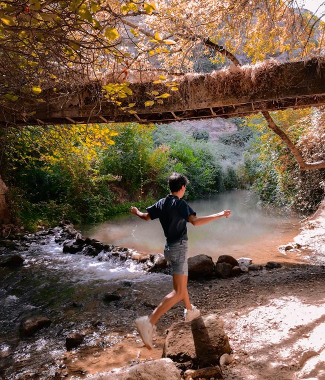 Jumping into the autumn like...